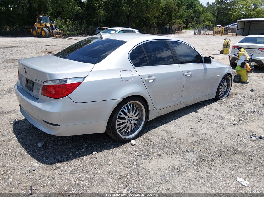 2004 BMW 5 series VIN WBANA73594B063690 IAAI salvage auction — LEFT SIDE, Salvage (Georgia), sold $450 on 2026-07-31 (photo 4)