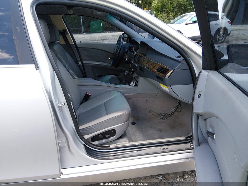 2004 BMW 5 series VIN WBANA73594B063690 IAAI salvage auction — LEFT SIDE, Salvage (Georgia), sold $450 on 2026-07-31 (photo 5)