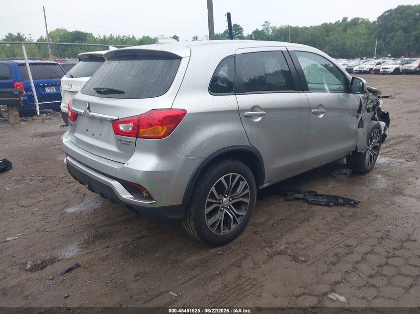 2019 Mitsubishi VIN JA4AP3AUXKU029613 IAAI salvage auction — SUSPENSION, Salvage (Rhode Island), sold $1,500 on 2026-07-25 (photo 4)