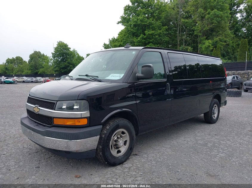2018 Chevrolet Express 3500 VIN 1GAZGPFG7J1243129 IAAI salvage auction — NORMAL WEAR, Sf97 (New York), sold $13,300 on 2026-07-23 (photo 2)