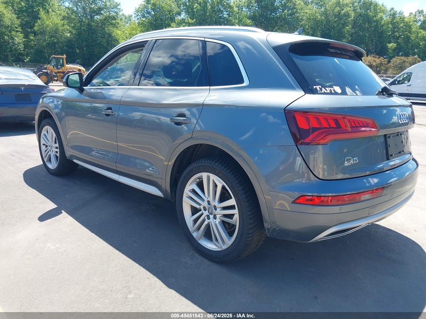 2018 Audi Q5 VIN WA1CNAFY1J2016841 IAAI salvage auction — UNKNOWN, Salvage Title, sold $7,700 on 2026-07-09 (photo 3)