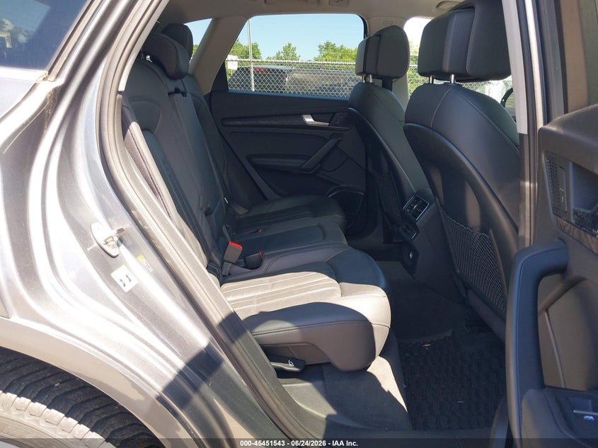 2018 Audi Q5 VIN WA1CNAFY1J2016841 IAAI salvage auction — UNKNOWN, Salvage Title, sold $7,700 on 2026-07-09 (photo 8)
