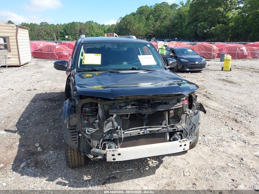 2018 Toyota 4runner VIN JTEZU5JR6J5165413 IAAI salvage auction — FRONT END, Salvage (Georgia), sold $6,900 on 2026-07-24 (photo 6)