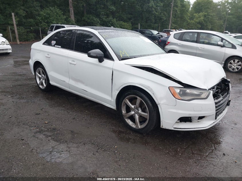 2016 Audi A3 VIN WAUB8GFF5G1034975 IAAI salvage auction — FRONT END, Salvage Title, sold $25 on 2026-07-29 (photo 1)