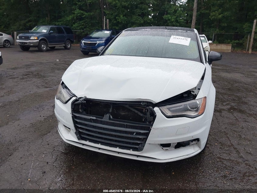 2016 Audi A3 VIN WAUB8GFF5G1034975 IAAI salvage auction — FRONT END, Salvage Title, sold $25 on 2026-07-29 (photo 6)