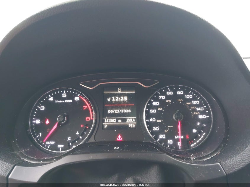 2016 Audi A3 VIN WAUB8GFF5G1034975 IAAI salvage auction — FRONT END, Salvage Title, sold $25 on 2026-07-29 (photo 7)