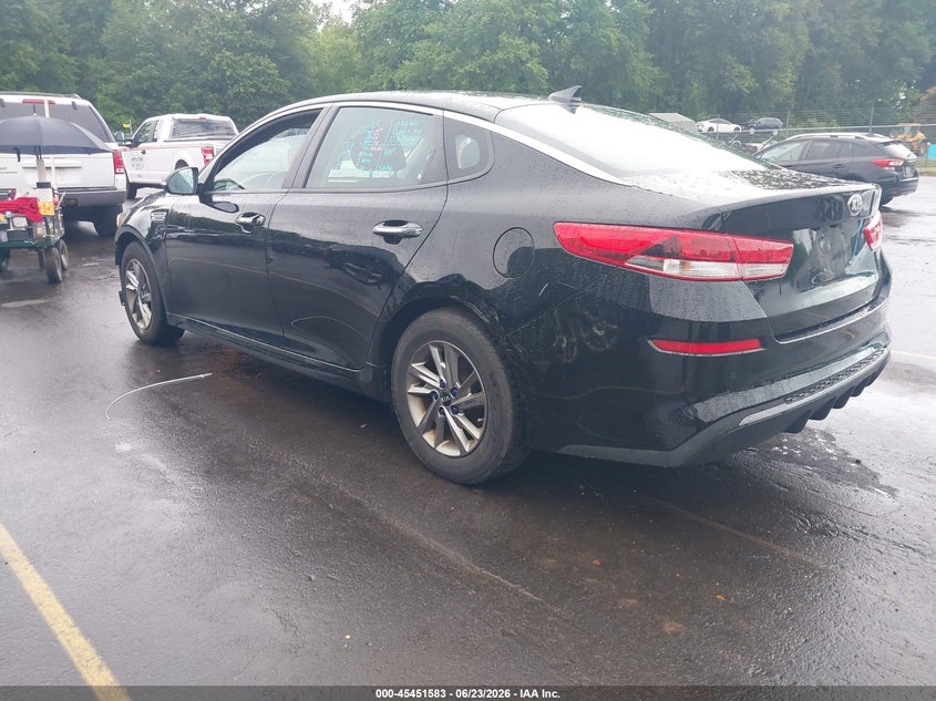 2019 Kia Optima VIN 5XXGT4L33KG374882 IAAI salvage auction — FRONT END, Salvage (Connecticut), sold $875 on 2026-07-16 (photo 3)