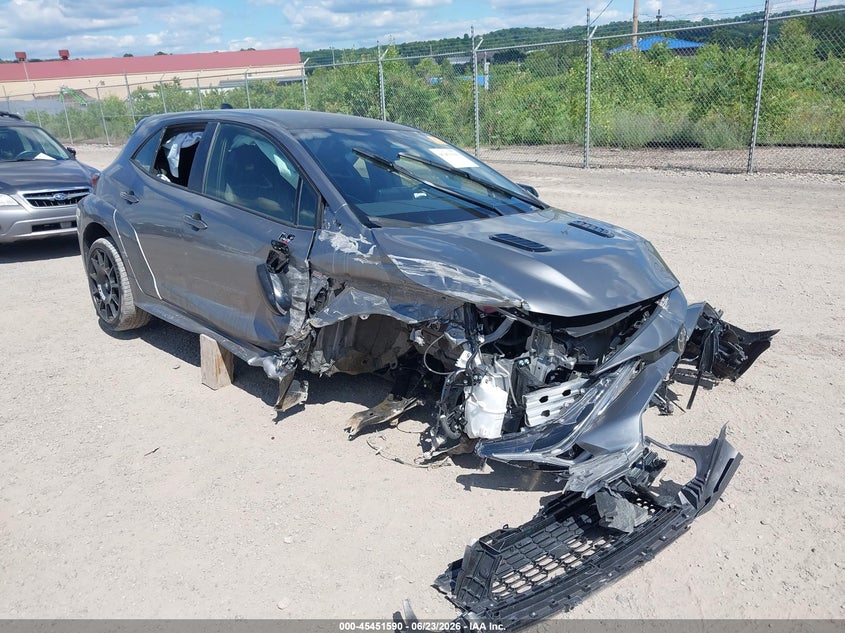 2025 Toyota Corolla VIN JTNABAAE5SA022714 IAAI salvage auction — BIO HAZARD, Salvage Title, sold $2,550 on 2026-07-28 (photo 1)