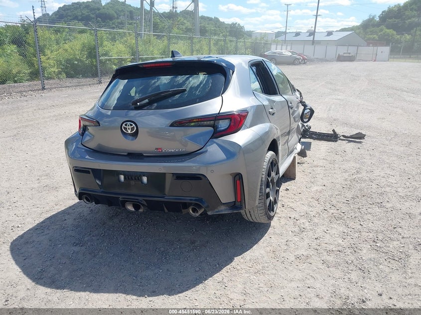 2025 Toyota Corolla VIN JTNABAAE5SA022714 IAAI salvage auction — BIO HAZARD, Salvage Title, sold $2,550 on 2026-07-28 (photo 4)