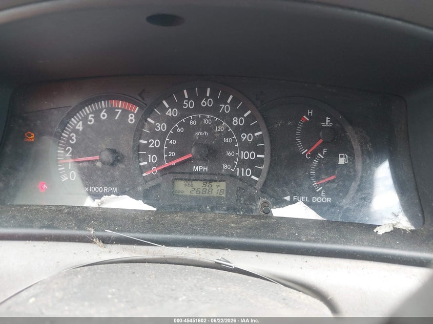 2003 Toyota Corolla VIN JTDBR32E130012493 IAAI salvage auction — NORMAL WEAR, Clear (Virginia), sold $650 on 2026-08-01 (photo 7)