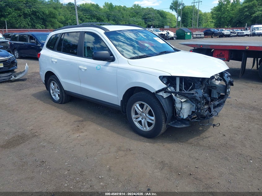 2012 Hyundai Santa fe VIN 5XYZGDAG4CG130707 IAAI salvage auction — FRONT END, Salvage (Idaho), sold $2,025 on 2026-07-15 (photo 1)
