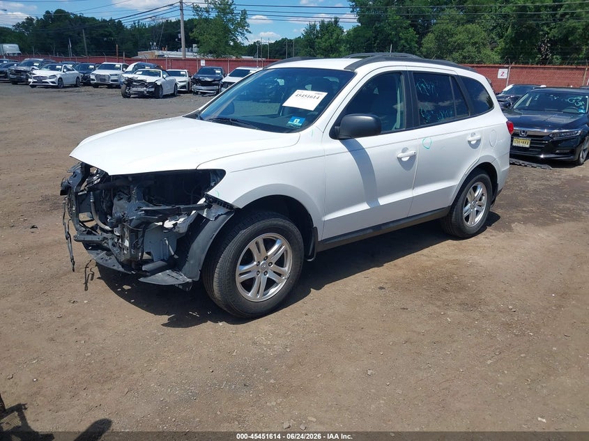 2012 Hyundai Santa fe VIN 5XYZGDAG4CG130707 IAAI salvage auction — FRONT END, Salvage (Idaho), sold $2,025 on 2026-07-15 (photo 2)