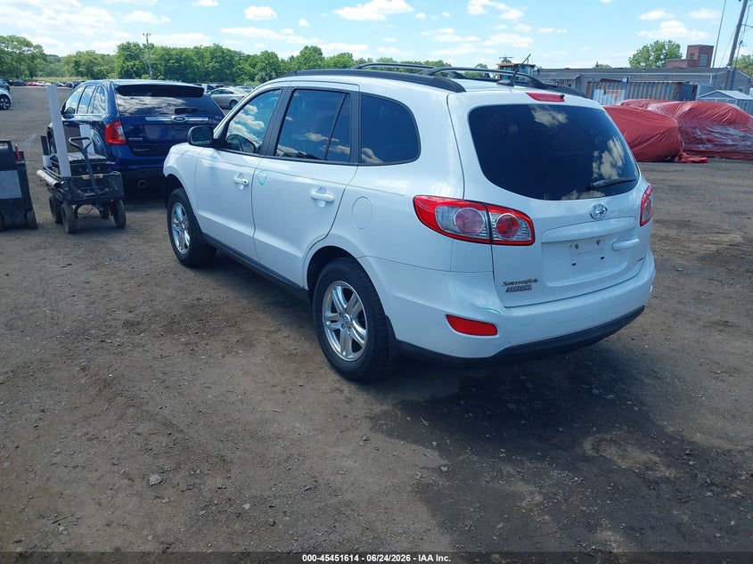 2012 Hyundai Santa fe VIN 5XYZGDAG4CG130707 IAAI salvage auction — FRONT END, Salvage (Idaho), sold $2,025 on 2026-07-15 (photo 3)