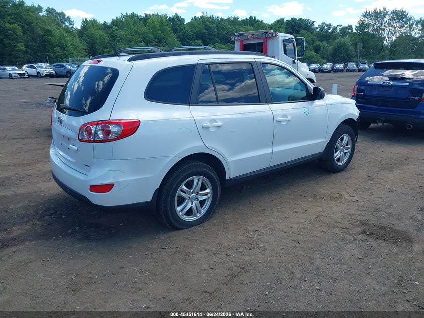 2012 Hyundai Santa fe VIN 5XYZGDAG4CG130707 IAAI salvage auction — FRONT END, Salvage (Idaho), sold $2,025 on 2026-07-15 (photo 4)