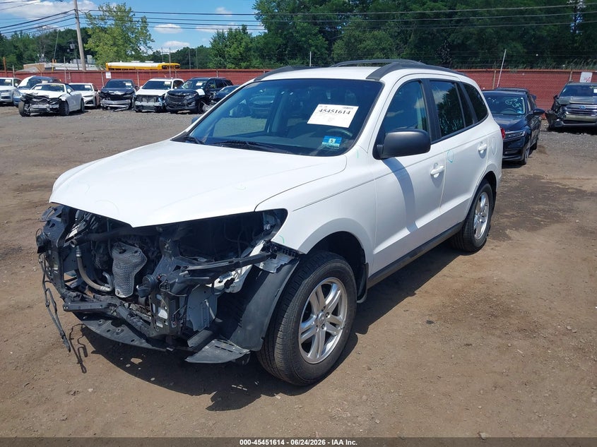 2012 Hyundai Santa fe VIN 5XYZGDAG4CG130707 IAAI salvage auction — FRONT END, Salvage (Idaho), sold $2,025 on 2026-07-15 (photo 6)
