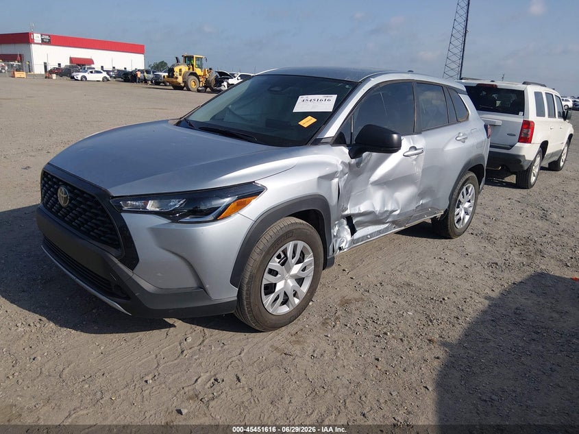 2023 Toyota Corolla cross VIN 7MUAAAAG7PV050250 IAAI salvage auction — LEFT SIDE, Salvage (Arkansas), sold $7,000 on 2026-07-29 (photo 2)