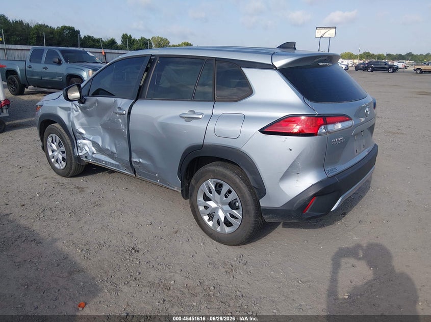 2023 Toyota Corolla cross VIN 7MUAAAAG7PV050250 IAAI salvage auction — LEFT SIDE, Salvage (Arkansas), sold $7,000 on 2026-07-29 (photo 3)