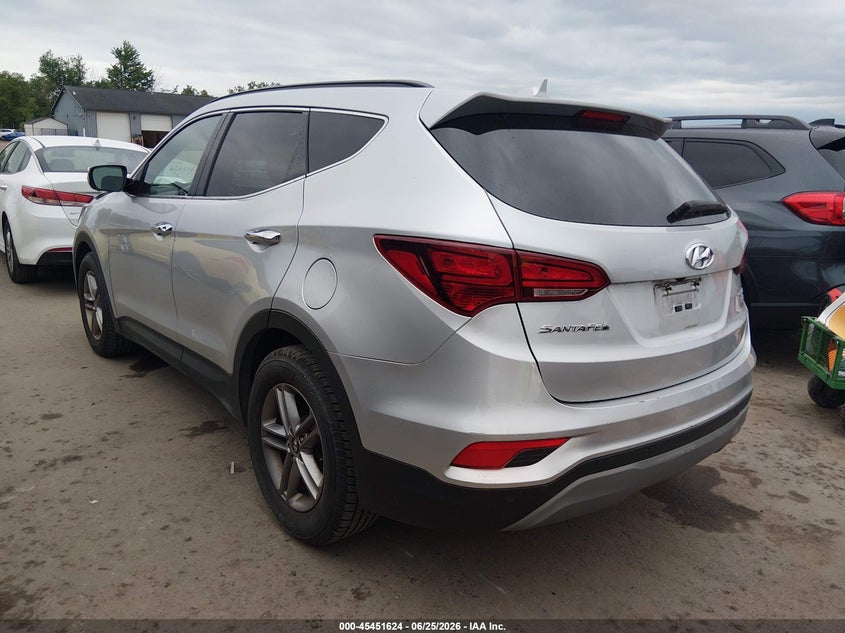 2018 Hyundai Santa fe VIN 5XYZUDLBXJG541830 IAAI salvage auction — FRONT END, Salvage (Ohio), sold $3,550 on 2026-07-21 (photo 3)