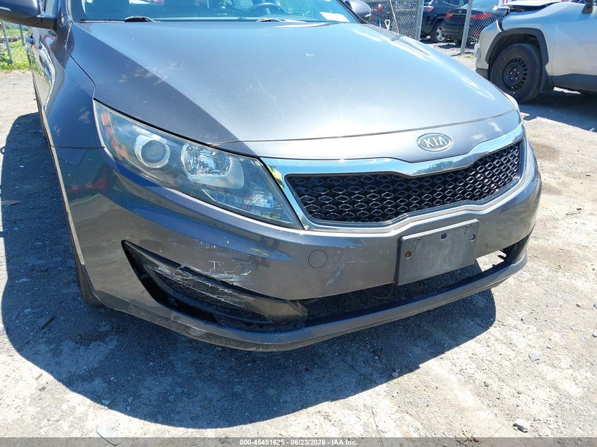 2011 Kia Optima VIN KNAGM4A74B5132901 IAAI salvage auction — THEFT, Mv-907A (New York), sold $25 on 2026-07-28 (photo 6)