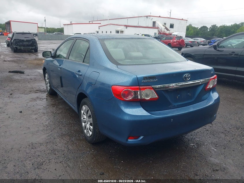 2013 Toyota Corolla VIN 5YFBU4EE8DP078434 IAAI salvage auction — RIGHT FRONT, Salvage Title, sold $2,150 on 2026-07-22 (photo 3)