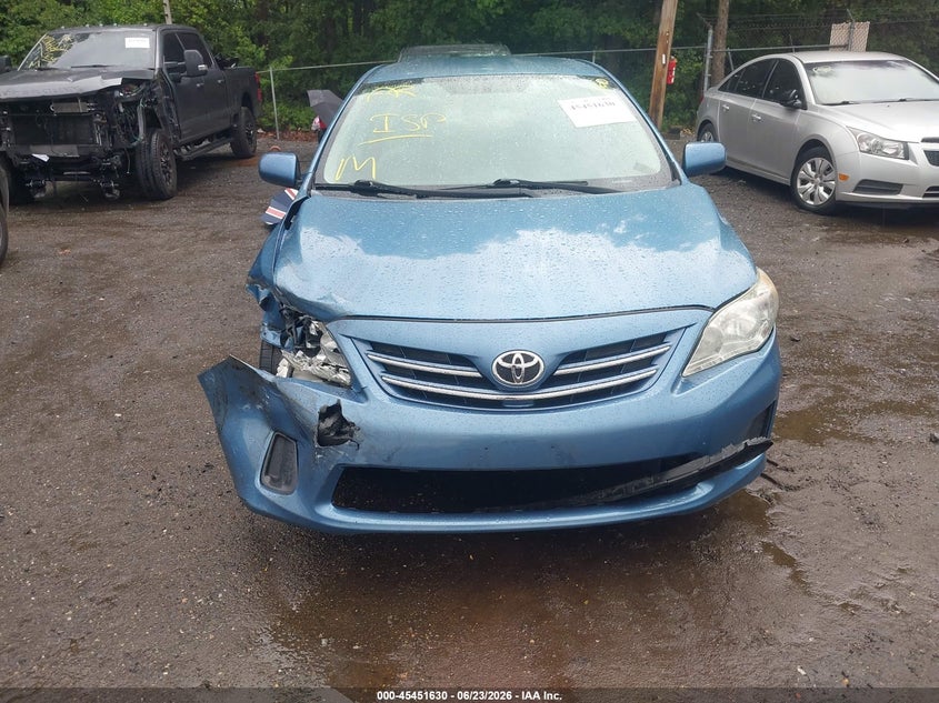 2013 Toyota Corolla VIN 5YFBU4EE8DP078434 IAAI salvage auction — RIGHT FRONT, Salvage Title, sold $2,150 on 2026-07-22 (photo 6)