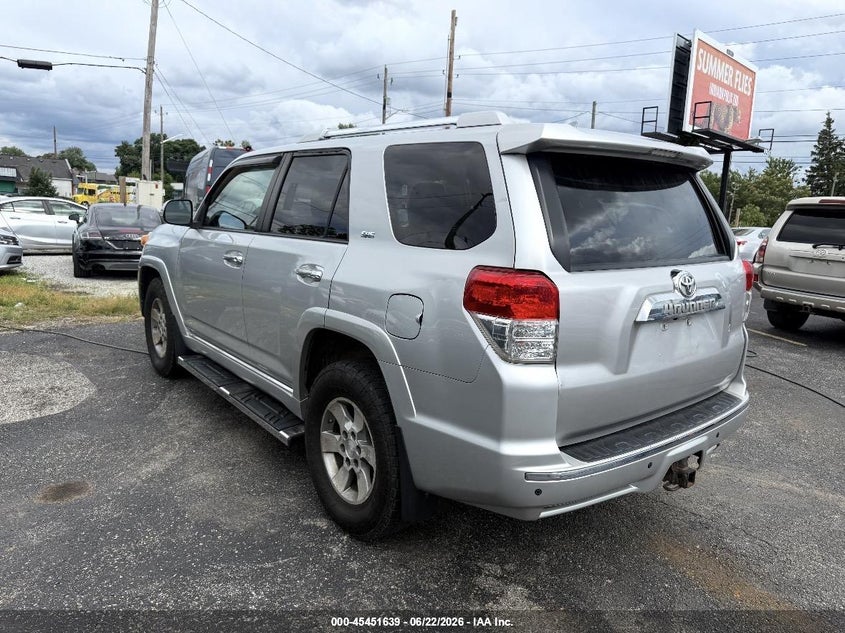 2011 Toyota 4runner VIN JTEBU5JR0B5067089 IAAI salvage auction — NORMAL WEAR, Clear (Pennsylvania), sold $8,475 on 2026-07-18 (photo 3)