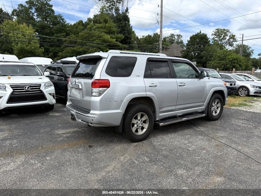 2011 Toyota 4runner VIN JTEBU5JR0B5067089 IAAI salvage auction — NORMAL WEAR, Clear (Pennsylvania), sold $8,475 on 2026-07-18 (photo 4)