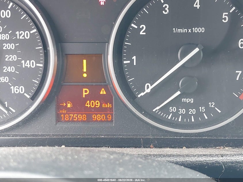 2015 BMW X1 VIN WBAVM1C54FVW58016 IAAI salvage auction — NORMAL WEAR, Clear (California), sold $425 on 2026-07-30 (photo 7)