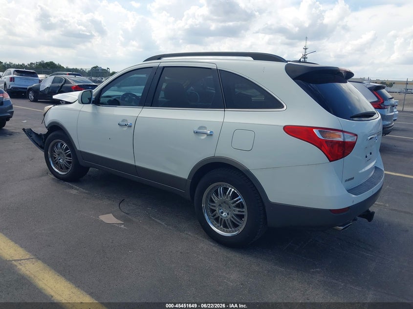 2008 Hyundai Veracruz VIN KM8NU13C08U030699 IAAI salvage auction — FRONT END, Rebuildable (Florida), sold $175 on 2026-07-23 (photo 3)