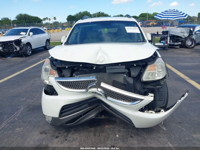 2008 Hyundai Veracruz VIN KM8NU13C08U030699 IAAI salvage auction — FRONT END, Rebuildable (Florida), sold $175 on 2026-07-23 (photo 6)