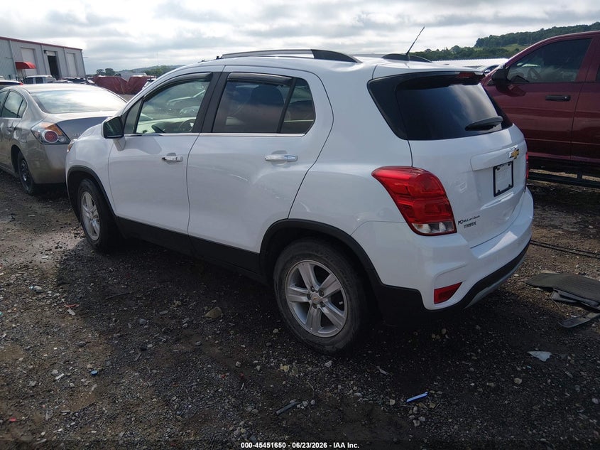 2019 Chevrolet Trax VIN KL7CJLSB4KB913407 IAAI salvage auction — ROOF, Salvage (Arkansas), sold $1,250 on 2026-07-23 (photo 3)