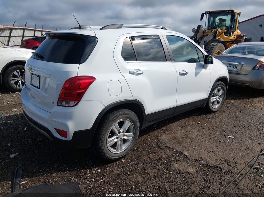 2019 Chevrolet Trax VIN KL7CJLSB4KB913407 IAAI salvage auction — ROOF, Salvage (Arkansas), sold $1,250 on 2026-07-23 (photo 4)