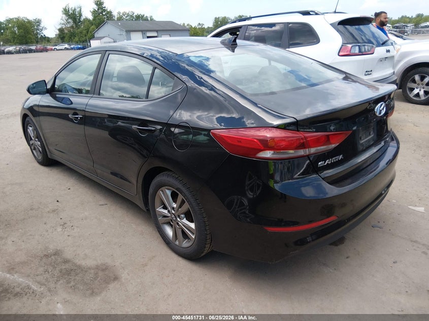 2017 Hyundai Elantra VIN KMHD84LF7HU223895 IAAI salvage auction — HAIL, Salvage (Ohio), sold $2,175 on 2026-07-21 (photo 3)