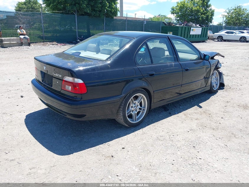 2001 BMW 5er VIN WBADN53481GC97820 IAAI salvage auction — RIGHT FRONT, Salvage (Pennsylvania), sold $875 on 2026-07-10 (photo 4)