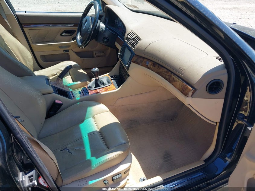 2001 BMW 5er VIN WBADN53481GC97820 IAAI salvage auction — RIGHT FRONT, Salvage (Pennsylvania), sold $875 on 2026-07-10 (photo 5)