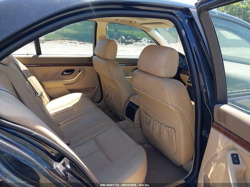 2001 BMW 5er VIN WBADN53481GC97820 IAAI salvage auction — RIGHT FRONT, Salvage (Pennsylvania), sold $875 on 2026-07-10 (photo 8)