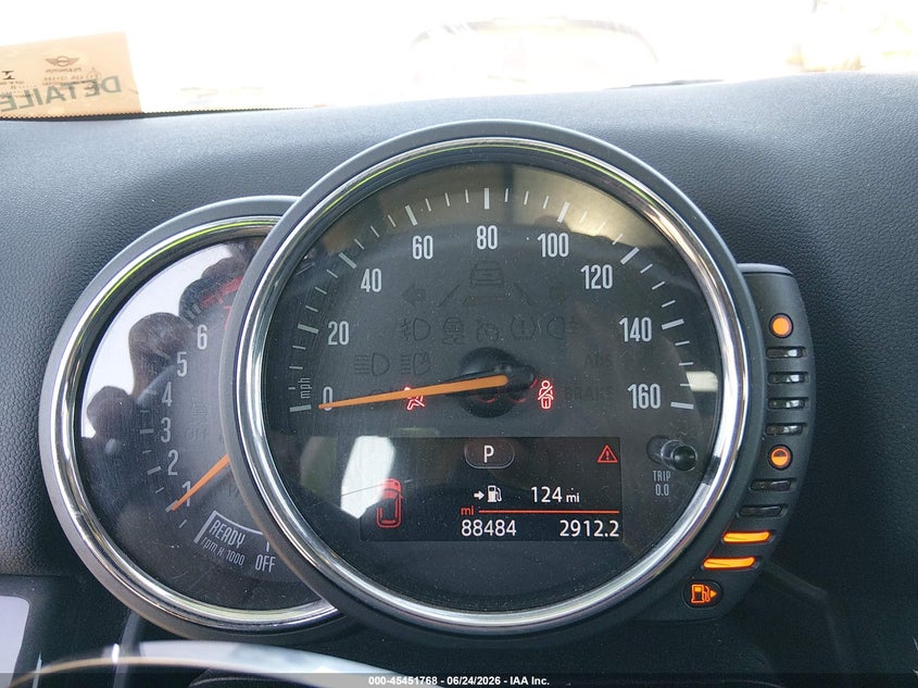 2017 Mini Countryman VIN WMZYT5C38H3D80666 IAAI salvage auction — FRONT END, Salvage (Ohio), sold $3,850 on 2026-07-09 (photo 7)