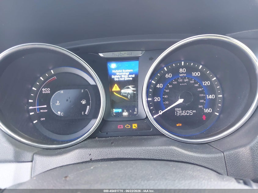 2015 Hyundai Sonata hybrid VIN KMHEC4A43FA124929 IAAI salvage auction — NORMAL WEAR, Clear (Florida), sold $925 on 2026-07-20 (photo 7)