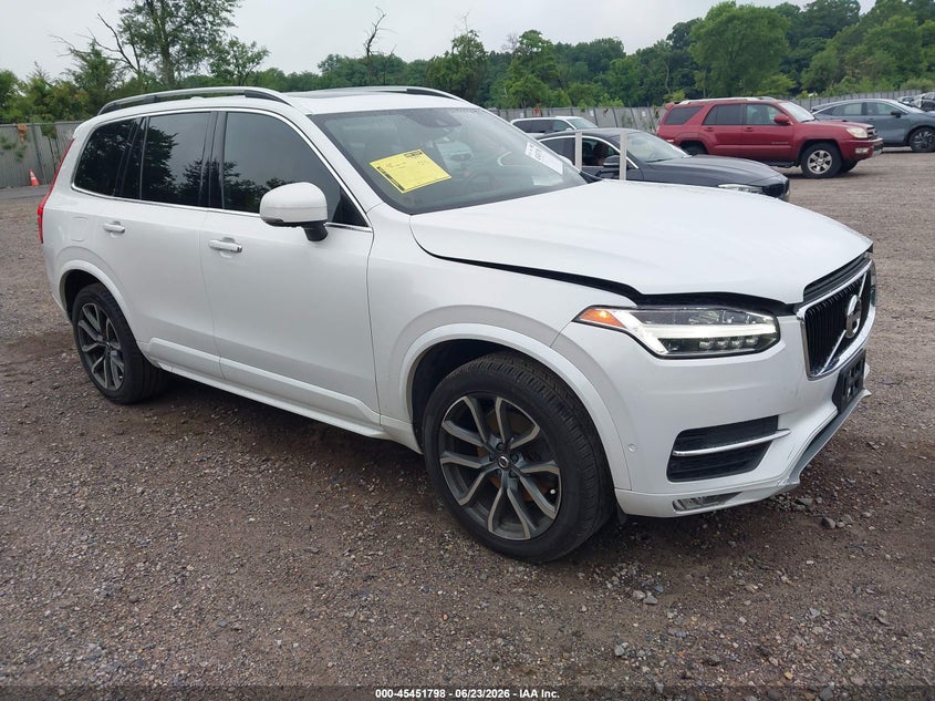 2017 Volvo Xc90 VIN YV4A22PKXH1186134 IAAI salvage auction — FRONT END, Salvage (New Jersey), sold $6,500 on 2026-08-08 (photo 1)