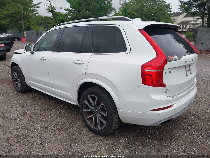 2017 Volvo Xc90 VIN YV4A22PKXH1186134 IAAI salvage auction — FRONT END, Salvage (New Jersey), sold $6,500 on 2026-08-08 (photo 3)