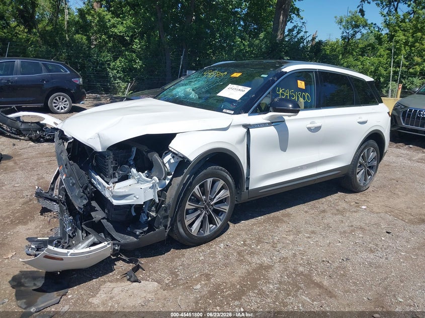 2022 Lincoln Corsair VIN 5LMCJ2C93NUL17201 IAAI salvage auction — FRONT END, Salvage Title, sold $2,850 on 2026-09-14 (photo 2)
