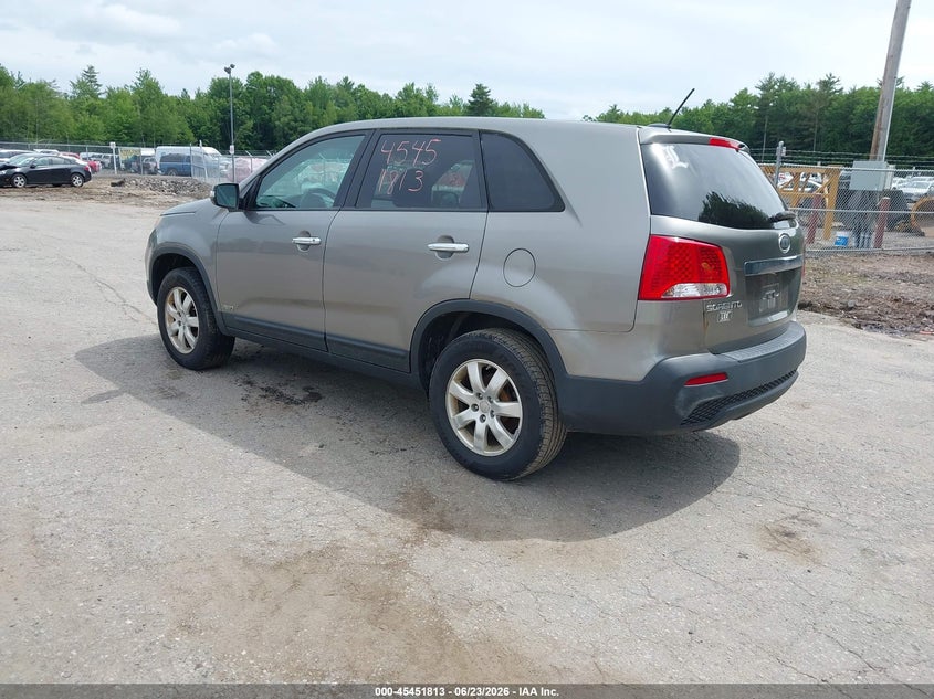 2011 Kia Sorento VIN 5XYKTCA14BG154992 IAAI salvage auction — NORMAL WEAR, Original (Maine), sold $600 on 2026-07-06 (photo 3)