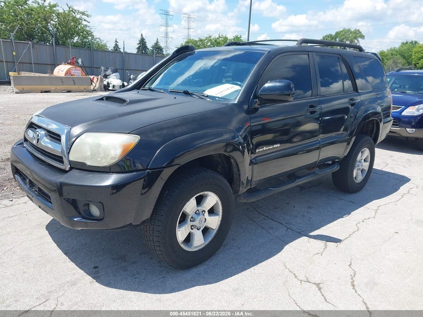 2006 Toyota 4runner VIN JTEBT14R168029737 IAAI salvage auction — NORMAL WEAR, Clear (Illinois), sold $3,100 on 2026-07-29 (photo 2)