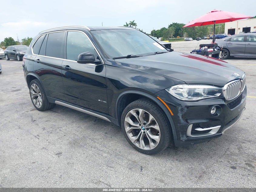 2018 BMW X5 VIN 5UXKR2C55J0X10321 IAAI salvage auction — REAR END, Salvage Title, sold $4,450 on 2026-07-23 (photo 1)
