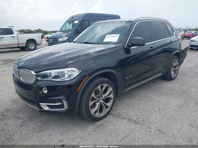 2018 BMW X5 VIN 5UXKR2C55J0X10321 IAAI salvage auction — REAR END, Salvage Title, sold $4,450 on 2026-07-23 (photo 2)