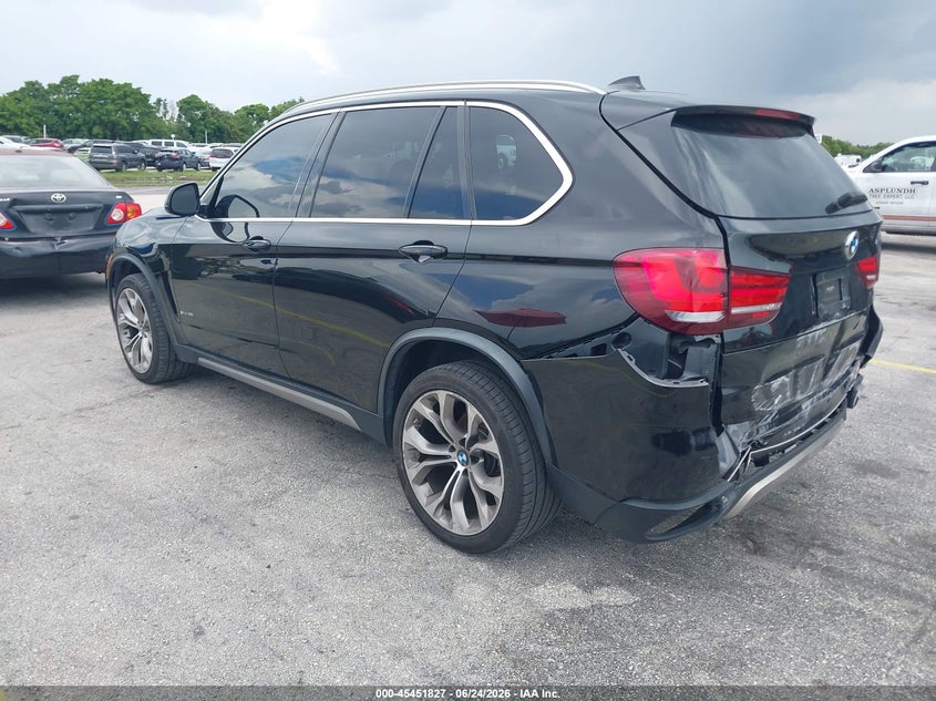 2018 BMW X5 VIN 5UXKR2C55J0X10321 IAAI salvage auction — REAR END, Salvage Title, sold $4,450 on 2026-07-23 (photo 3)