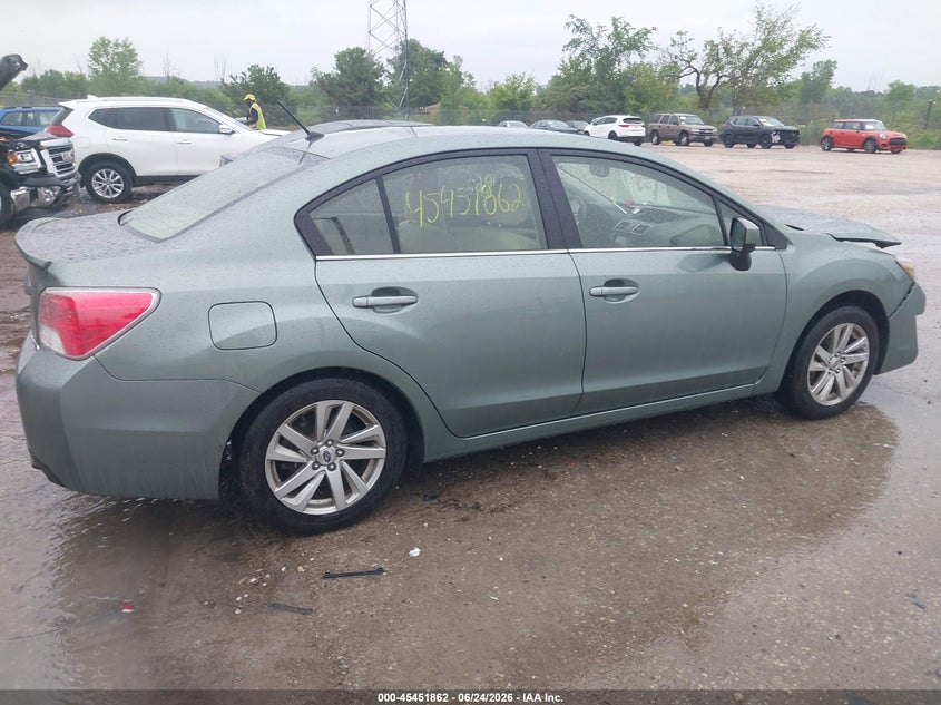 2016 Subaru Impreza VIN JF1GJAB68GH010537 IAAI salvage auction — FRONT END, Salvage Title, sold $1,550 on 2026-07-21 (photo 4)