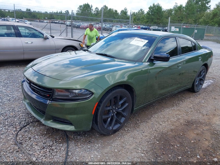 2021 Dodge Charger VIN 2C3CDXBG4MH679457 IAAI salvage auction — WATER/FLOOD, Salvage Title, sold $4,500 on 2026-07-24 (photo 2)
