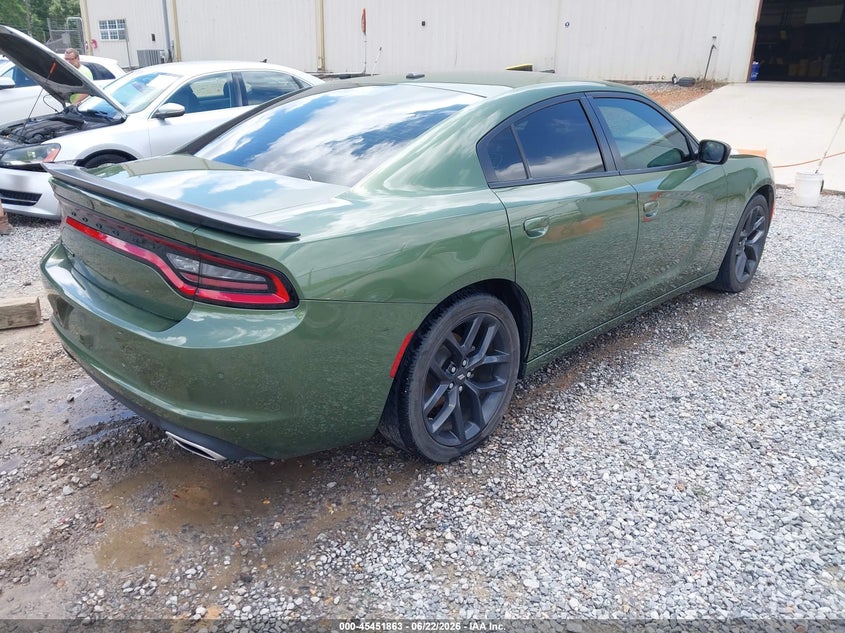 2021 Dodge Charger VIN 2C3CDXBG4MH679457 IAAI salvage auction — WATER/FLOOD, Salvage Title, sold $4,500 on 2026-07-24 (photo 4)