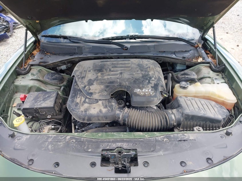 2021 Dodge Charger VIN 2C3CDXBG4MH679457 IAAI salvage auction — WATER/FLOOD, Salvage Title, sold $4,500 on 2026-07-24 (photo 6)